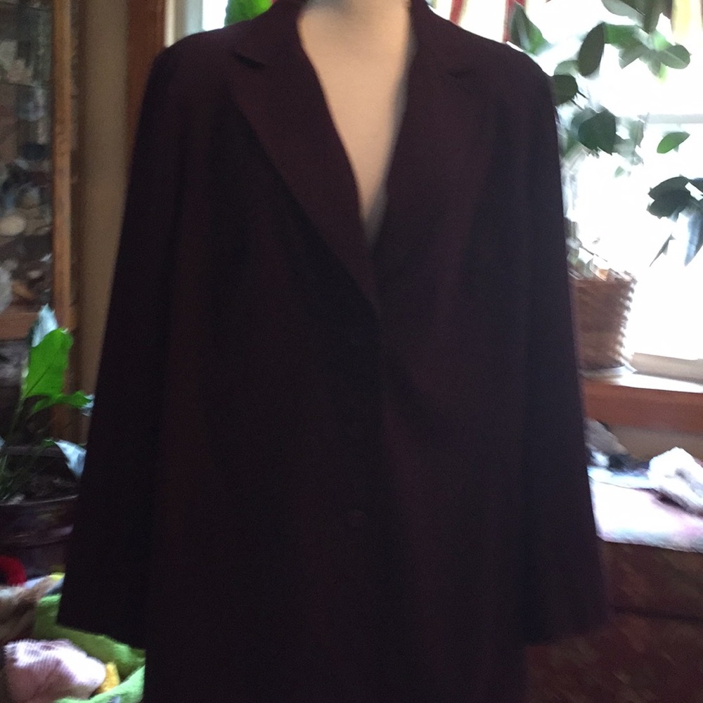 Nice 2 piece wine colored suit